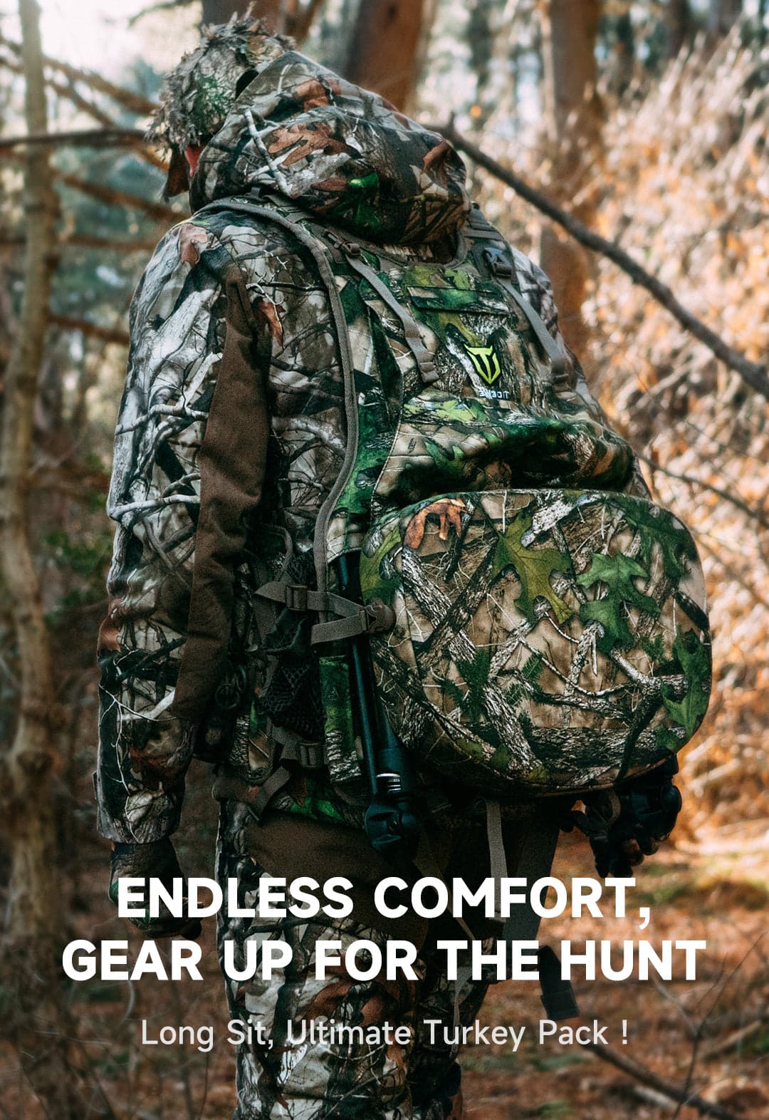 Turkey Vest with Seat & Kickstand